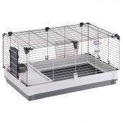 Ferplast Konijnenkooi Krolik 100 - Dierenverblijf - Grijs