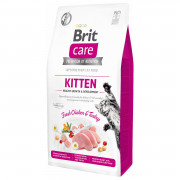 Brit Kitten Healthy Growth & Development Kalkoen&Kip - Kattenvoer - 7 kg