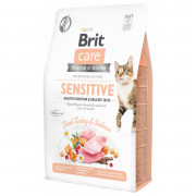 Brit Sensitive Healthy Digestion & Delicate Taste - Kattenvoer - Kalkoen Zalm 2 kg