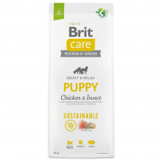Brit Care Dog Sustainable Puppy Kip - Hondenvoer - 12 kg