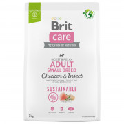Brit Care Dog Sustainable Adult Small Breed Kip - Hondenvoer - 3 kg
