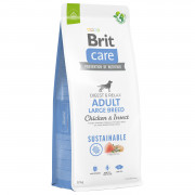 Brit Care Dog Sustainable Adult Large Breed Kip - Hondenvoer - 12 kg