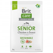Brit Care Dog Sustainable Senior Kip - Hondenvoer - 3 kg