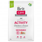 Brit Care Dog Sustainable Activity Kip - Hondenvoer - 3 kg