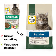 Vitalstyle Senior - Kattenbrokken - 1.5 kg