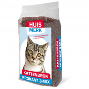 Huismerk 3-Mix Kattenbrok - Kattenvoer - Mix 10 kg