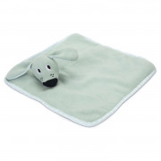 Beeztees Puppy Knuffellap Wuggie - Hondenspeelgoed - 31x31x6.5 cm Groen