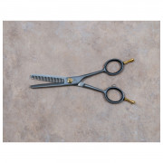 Jean Peau Effileerschaar Enkel 486-55 E - Hondenvachtschaar - 5.5 inch Enkel