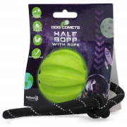 Dog Comets Ball Hale-Bopp Met Touw - Hondenspeelgoed - Groen
