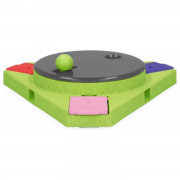 Eat Slow Live Longer Puzzle Triangle - Hondenspeelgoed - 25x25x4 cm Groen