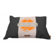 Wooff Hondenkussen Brave Dog - Hondenkussen - Antraciet