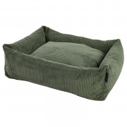 Wooff Cocoon Rib Olijfgroen - Hondenmand - 60x14x18 cm
