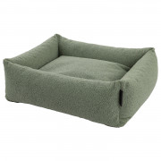 Wooff Cocoon Teddy Olijfgroen - Hondenmand - 70x60x20 cm