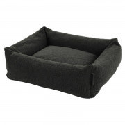 Wooff Cocoon Teddy Antraciet - Hondenmand - 90x70x22 cm