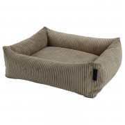 Wooff Cocoon Rib Taupe - Hondenmand - 90x70x22 cm