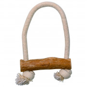 Quapas! Hondenspeeltje Koffiehout Pull - Hondenspeelgoed - 30x20 cm