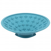 Lickimat Splash - Likmat Voor Aan De Wand - Handig In De Douche Ø20x8 cm - Hondenvoerbak - Turquoise
