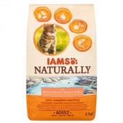 Iams Naturally cat adult North Atlantic salmon rice 2,7 kg