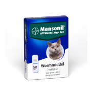 Mansonil Cat All Worm Large - 2 Tabletten