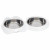 Catit Dubbele Voerbak - Kattenvoerbak - 32x17.5x6 cm Wit