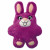 Kong Snuzzles Bunny - Hondenspeelgoed - 24 cm Roze