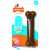 Nylabone Puppy Bone Flexible Bruin - Hondenspeelgoed - Medium Tot 16kg