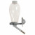 Zolux Drinkfles Top Grijs&Transparant - Waterfontein - 20 cm