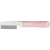 Zolux Anah Cat Vlooienkam - Kattenvachtkam - 2.5x3.2x19.8 cm Pink Wit For Cat. All Coat Types