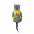 Kong Pull-A-Partz™ Cheezy - Kattenspeelgoed -