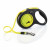 Flexi Rollijn New Neon Tape M 5 m - Hondenriem - Zwart&Geel