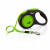 Flexi Rollijn New Neon Tape S 5 m - Hondenriem - Zwart&Groen