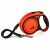 Flexi Rollijn Xtreme Tape - Hondenriem - 5 m Oranje Zwart Voor Honden Tot 65 Kg L