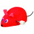 Trixie Opwindbare Muis - Kattenspeelgoed - 175x80x40 mm Assorti