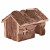 Trixie Natural Living Huis Hendrik - Kooi Accessoire - 15x11x12 cm
