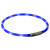 Trixie Usb Flash Lichtgevende Band 70 cm - Hondenveiligheidslampje - Blauw