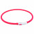 Trixie Usb Flash Lichtgevende Band 70 cm - Hondenveiligheidslampje - Rood