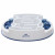Trixie Dog Activity Slide & Feed Denkspel - Hondenspeelgoed - 30x27 cm Wit Dark Navy Level 1