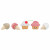 Trixie Catnip Speelgoed Ijs En Cupcake - Kattenspeelgoed - 7 cm
