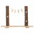 Trixie Natural Living Voerboom Duo - Ruif - 53x34x25 cm