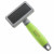 Moser Slicker Borstel Medium - Hondenvachtborstel - Groen Grijs