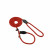 Hunter Sliplijn Freestyle Nylon Rond - Hondenriem - Rood