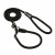 Hunter Sliplijn Freestyle Nylon Rond - Hondenriem - Zwart