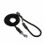 Hunter Variolijn Freestyle Nylon Rond - Hondenriem - Zwart