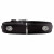 Hunter Halsband Softie Stone Zwart - Hondenhalsband - 45 cm
