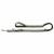 Hunter Trainingslijn Neopreen Nylon Olijfgroen&Zwart - Hondenriem - 200x1.5 cm