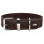 Hunter Halsband Aalborg Special Donkerbruin - Hondenhalsband - 50 cm