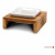 Wolters Foodstation Meshidai Teak&Wit - Hondenvoerbak - 15x15x5 cm