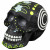 Aqua Della Dia De Los Muertos Schedel 4 - Aquarium - Ornament - 16.7x11.7x13.2 cm