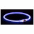 Trixie Usb Flash Lichtgevende Band Ø 8 Mm Blauw - Hondenveiligheidslampje - S-M