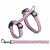 Trixie Kattentuig Met Riem 27–45 Cm/13 Mm. 1.20 M - Kattenharnas - Grijs Pink 27-45x1.3/120 Cm